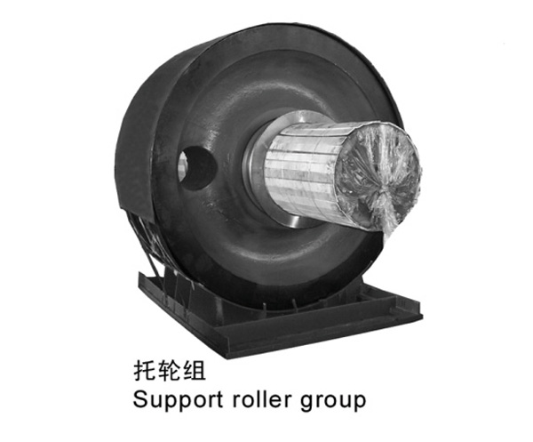 Support roller group