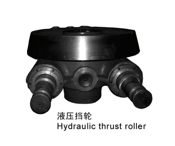 Hydraulic thrust roller