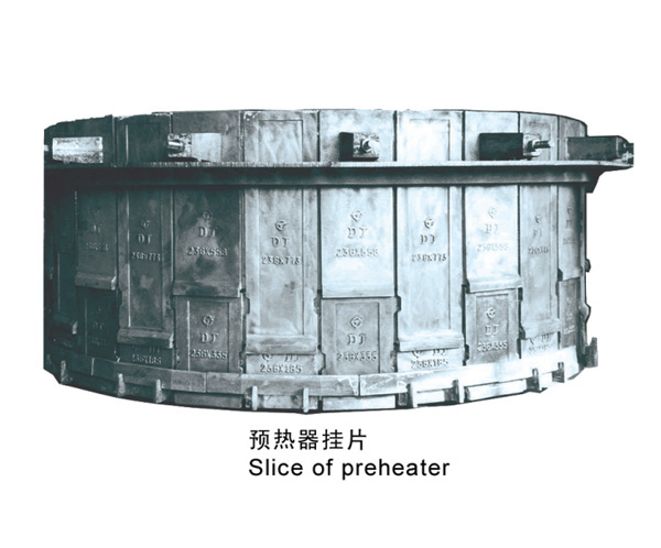 Slice of preheater